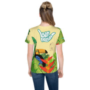 Livin' Aloha Toucan Surf Shirt (Youth)