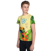 Livin' Aloha Toucan Surf Shirt (Youth)