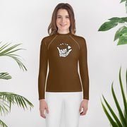 Youth Rash Guard (Pickled Bean) - Printful