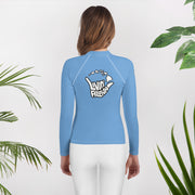 Youth Rash Guard (Polo Blue) - Printful