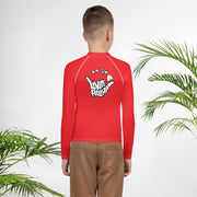 Livin' Aloha Youth Rash Guard (Red) - Livin' Aloha