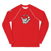 Livin' Aloha Youth Rash Guard (Red) - Livin' Aloha