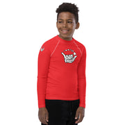 Livin' Aloha Youth Rash Guard (Red) - Livin' Aloha