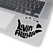 Livin' Aloha Kiss-Cut Stickers Black Tail Stickers