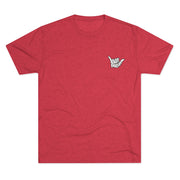 Livin' Aloha Islands Crew Tri-Blend Vintage Red - Livin' Aloha
