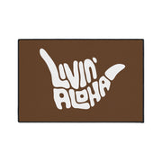Livin' Aloha Heavy Duty Floor Mat (Brown)