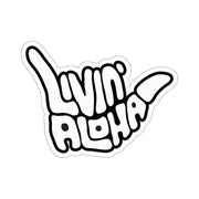 Livin' Aloha Kiss-Cut Transparent Stickers