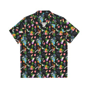 Livin' Aloha Hawaiian Camp Shirt (Black Pineapple)