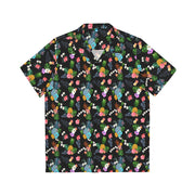 Livin' Aloha Hawaiian Camp Shirt (Black Pineapple)