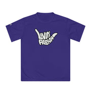 Livin' Aloha Max Performance Go Get It T-shirt (San Marino Blue)