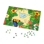 Livin' Aloha Toucan Surf Jigsaw Puzzle (252, 500, 1000-Piece)
