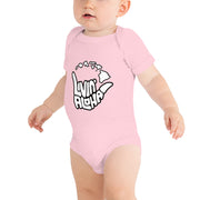 Livin' Aloha Pink Baby Onesie (Islands Shaka)
