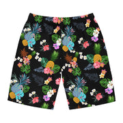 Livin' Aloha Board Shorts (Black Pineapple)
