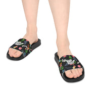 Livin' Aloha Youth Slide Sandals (Black Pineapple)