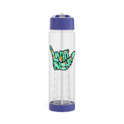 Livin' Aloha Infuser Water Bottle (Blue)