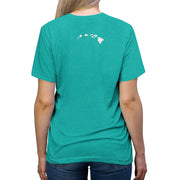 Livin' Aloha Classic Tri-Blend (Eastern Blue)