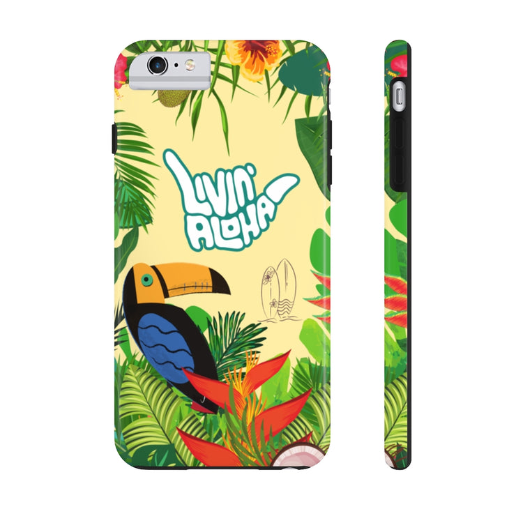 Case Mate Tough Rugged Phone Case (Toucan Surf) - Livin&