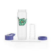 Livin' Aloha Infuser Water Bottle (Blue)