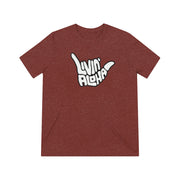 Livin' Aloha Classic Tri-Blend (Clay Brown)