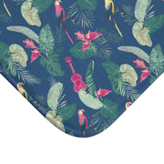 Livin' Aloha Bath Mat (Parrot Ukulele)