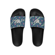 Livin' Aloha Youth Slide Sandals (Parrot Ukulele)