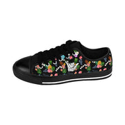 Livin' Aloha Women's Sneakers (Black Pineapple)