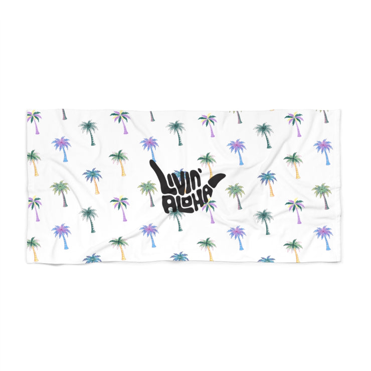 Beach Towel (Luxury Palms) - Livin&