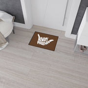 Livin' Aloha Heavy Duty Floor Mat (Brown)