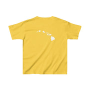Livin' Aloha Everyday Daisy Shirt w/ Islands on Back (Kids) - Livin' Aloha