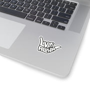 Livin' Aloha Kiss-Cut Transparent Stickers