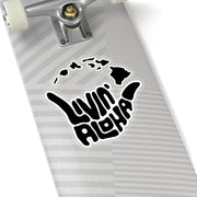 Livin' Aloha Kiss-Cut Stickers Black Tail Stickers