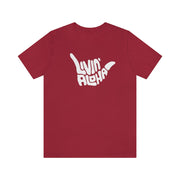 Livin' Aloha Original Jersey Tee (Stiletto Red)