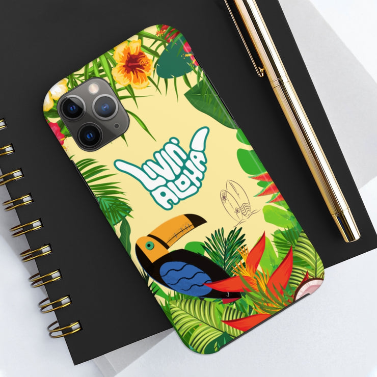 Case Mate Tough Rugged Phone Case (Toucan Surf) - Livin&
