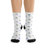 Livin' Aloha Tropical Socks (Deco Palms)