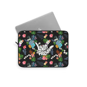 Livin' Aloha Laptop Sleeve (Black Pineapple)