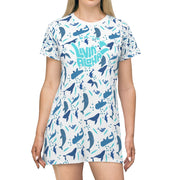 Livin' Aloha Casual Dress (Whales) - Livin' Aloha