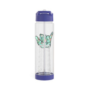Livin' Aloha Infuser Water Bottle (Blue)