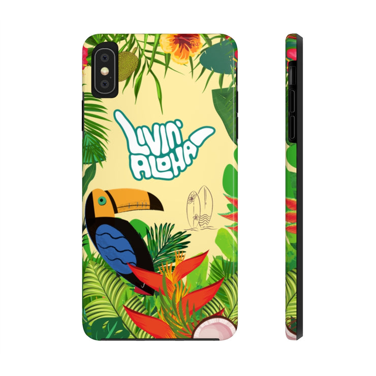 Case Mate Tough Rugged Phone Case (Toucan Surf) - Livin&