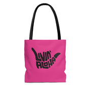 Tote Bag (Pink) - Livin' Aloha