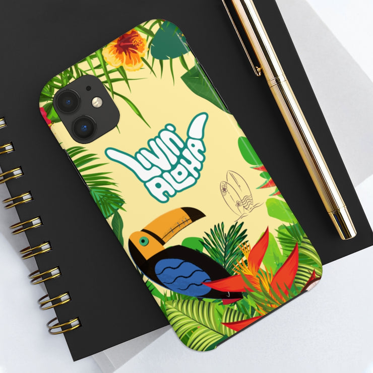 Case Mate Tough Rugged Phone Case (Toucan Surf) - Livin&