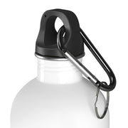 Livin' Aloha White Stainless Steel Water Bottle (14oz)