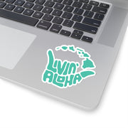 Tourquoise Livin' Aloha Decal,  Stickers - Livin' Aloha