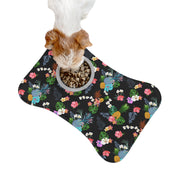 Livin' Aloha Pet Feeding Mat (Black Pineapple)