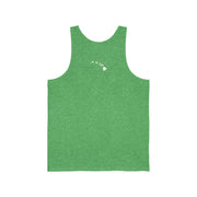 Livin' Aloha Classic Jersey Tank (Green Tri-Blends)