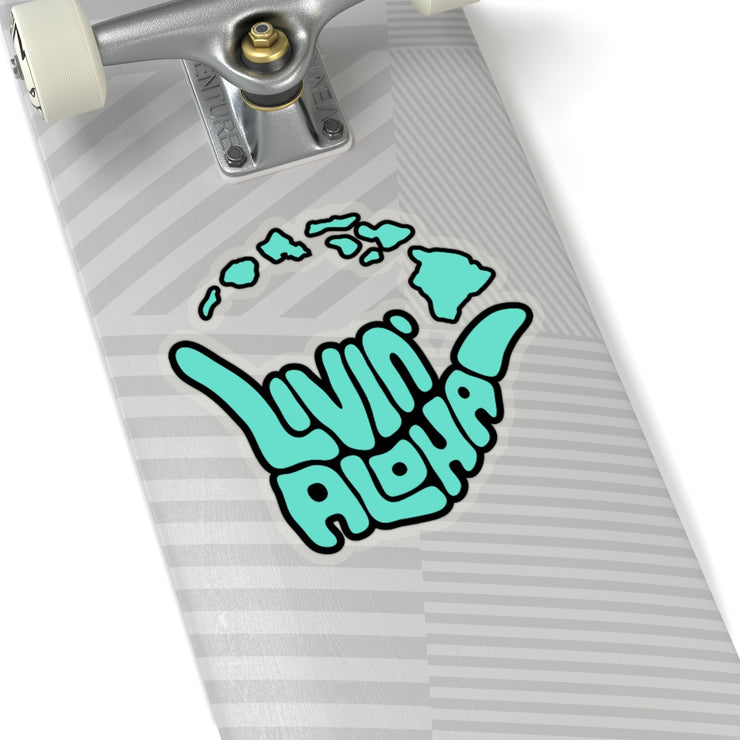 Kiss-Cut Stickers (Dark Turquoise) - Livin&