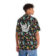 Livin' Aloha Hawaiian Camp Shirt (Black Pineapple)