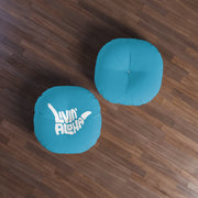 Livin' Aloha Round Meditation Pillow (Sea Blue)