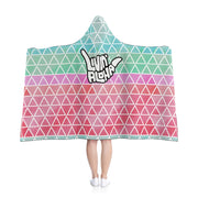Livin' Aloha Hooded Surf Poncho (Geo)