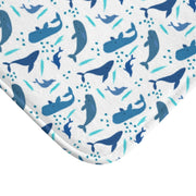 Livin' Aloha Bath Mat (Whales) - Livin' Aloha