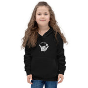 Kids Jet Black Hoodie - Livin' Aloha